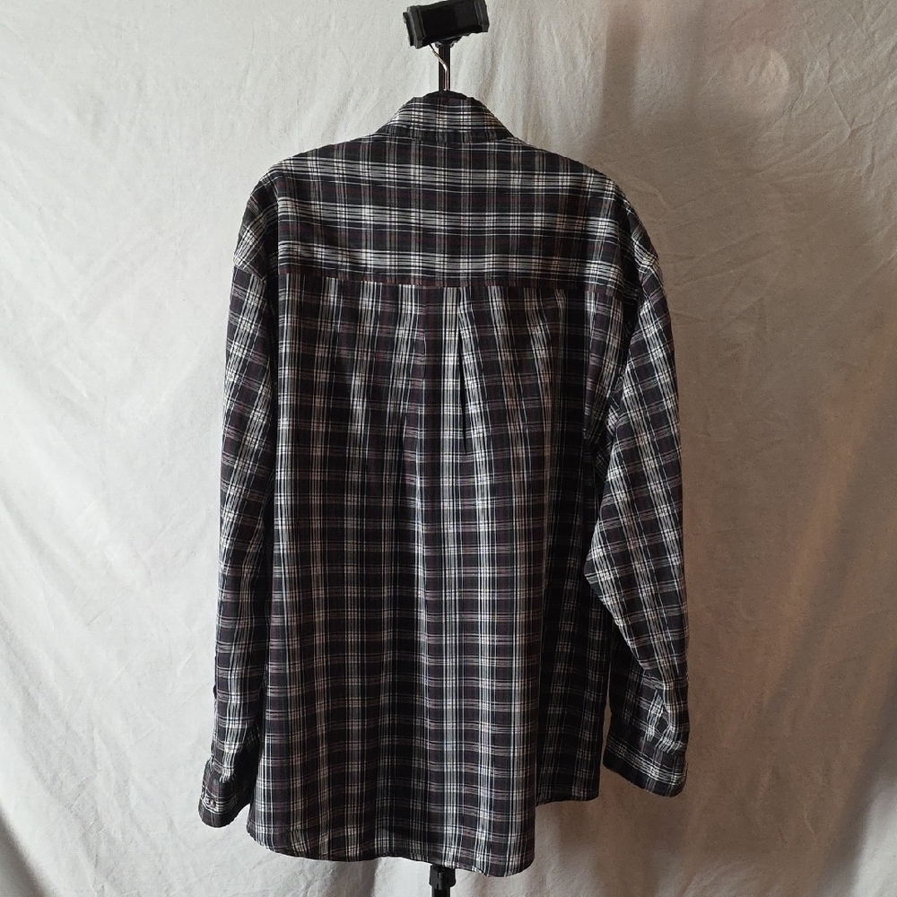 Duck Head Black and White Casual Button Down Shirt - Picture 8 of 13